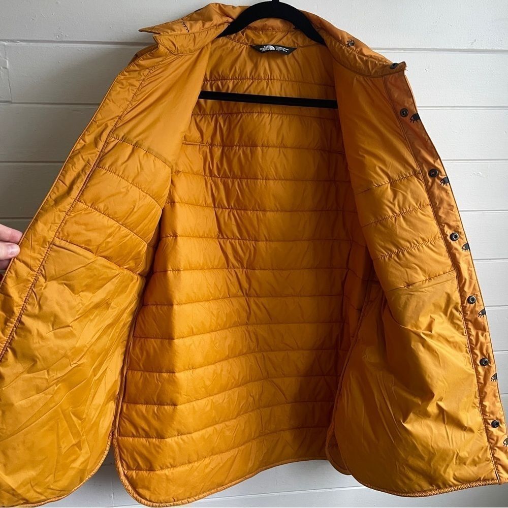 RARE The North Face WhoIsThis Yellow Eyeball Jacket L - Picture 7 of 8